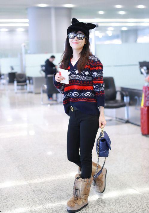 明星网红穿的雪地靴,冬季必备雪地靴潮流盘点