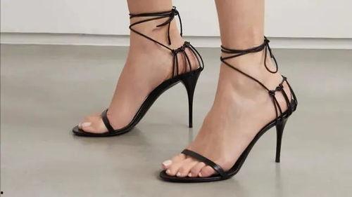 明星网红高跟鞋凉鞋,明星网红高跟鞋凉鞋潮流解析