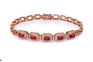 明星网红手链图片女士款,时尚女士网红手链风采展示